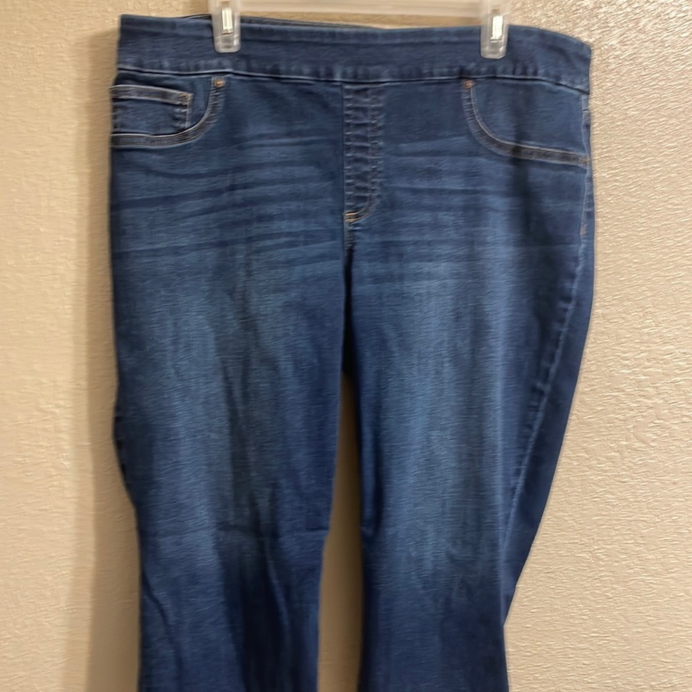 Denim capris